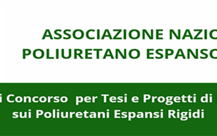 Bandi di Concorso per Tesi e Progetti di Ricerca sui Poliuretani Espansi Rigidi