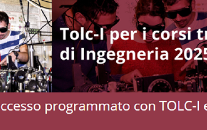 CORSI AD ACCESSO PROGRAMMATO CON TOLC-I E SELEZIONI