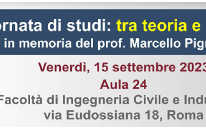 Giornata di studi: Tra teoria e Progetto