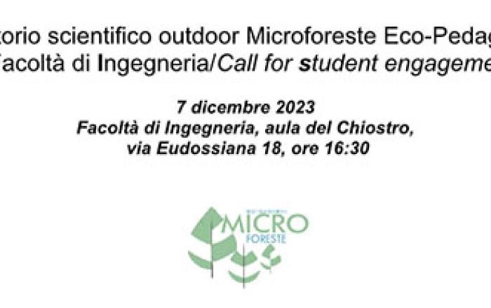 Laboratorio scientifico outdoor Microforeste Eco-Pedagogiche