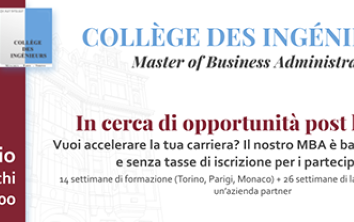 Master of Business Administration (MBA) 
