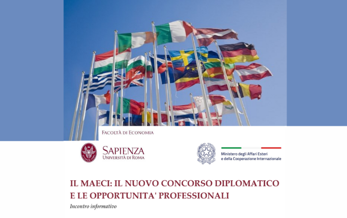 Il MAECI: il nuovo concorso diplomatico e le opportunità professionali
