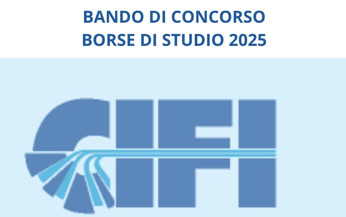 BANDO CIFI BORSE DI STUDIO