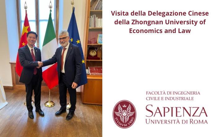 Visita della Delegazione Cinese della Zhongnan University of Economics and Law