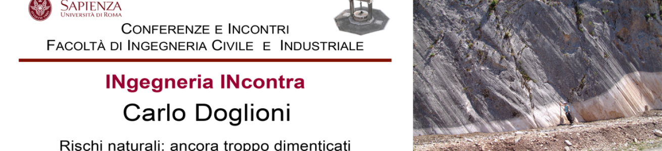 ININ: CARLO DOGLIONI - RISCHI NATURALI: ANCORA TROPPO DIMENTICATI