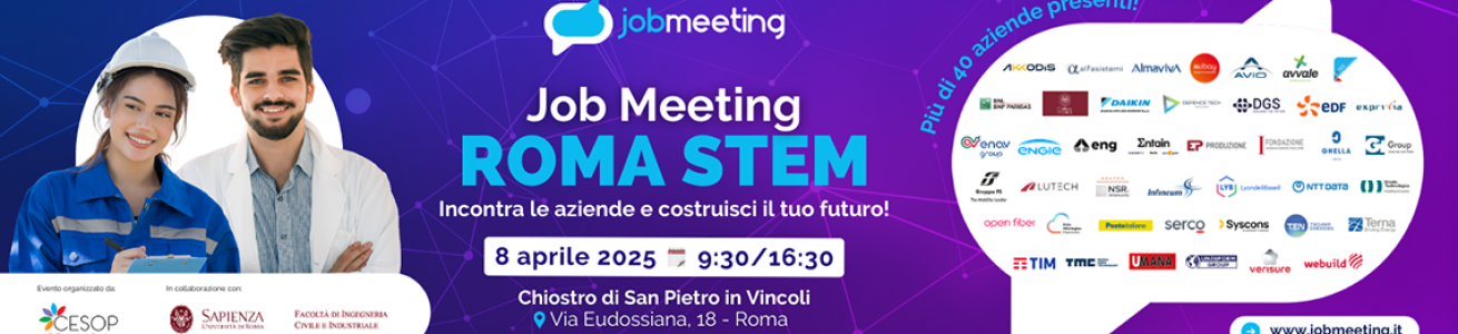 Job Meeting ROMA STEM 2025