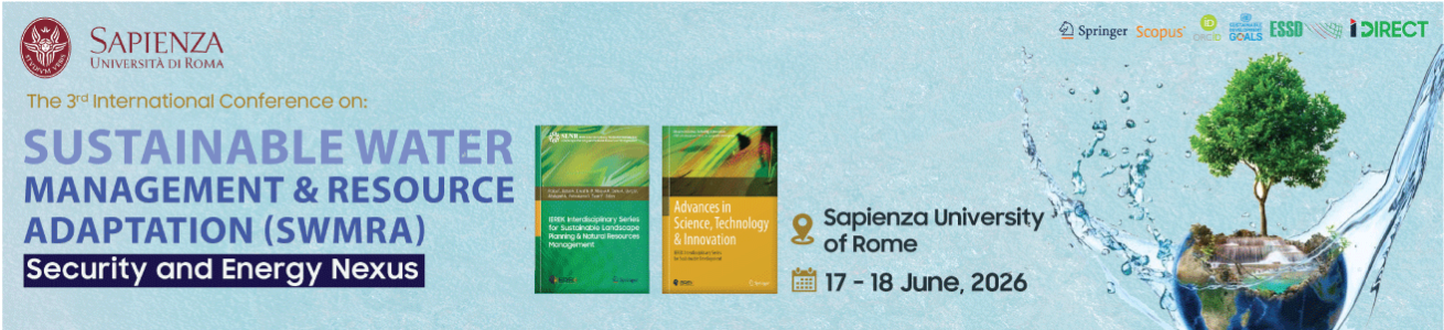 SWRMA 2026 – 3rd International Conference on Sustainable Water Management & Resource Adaptation – Security and Energy Nexus